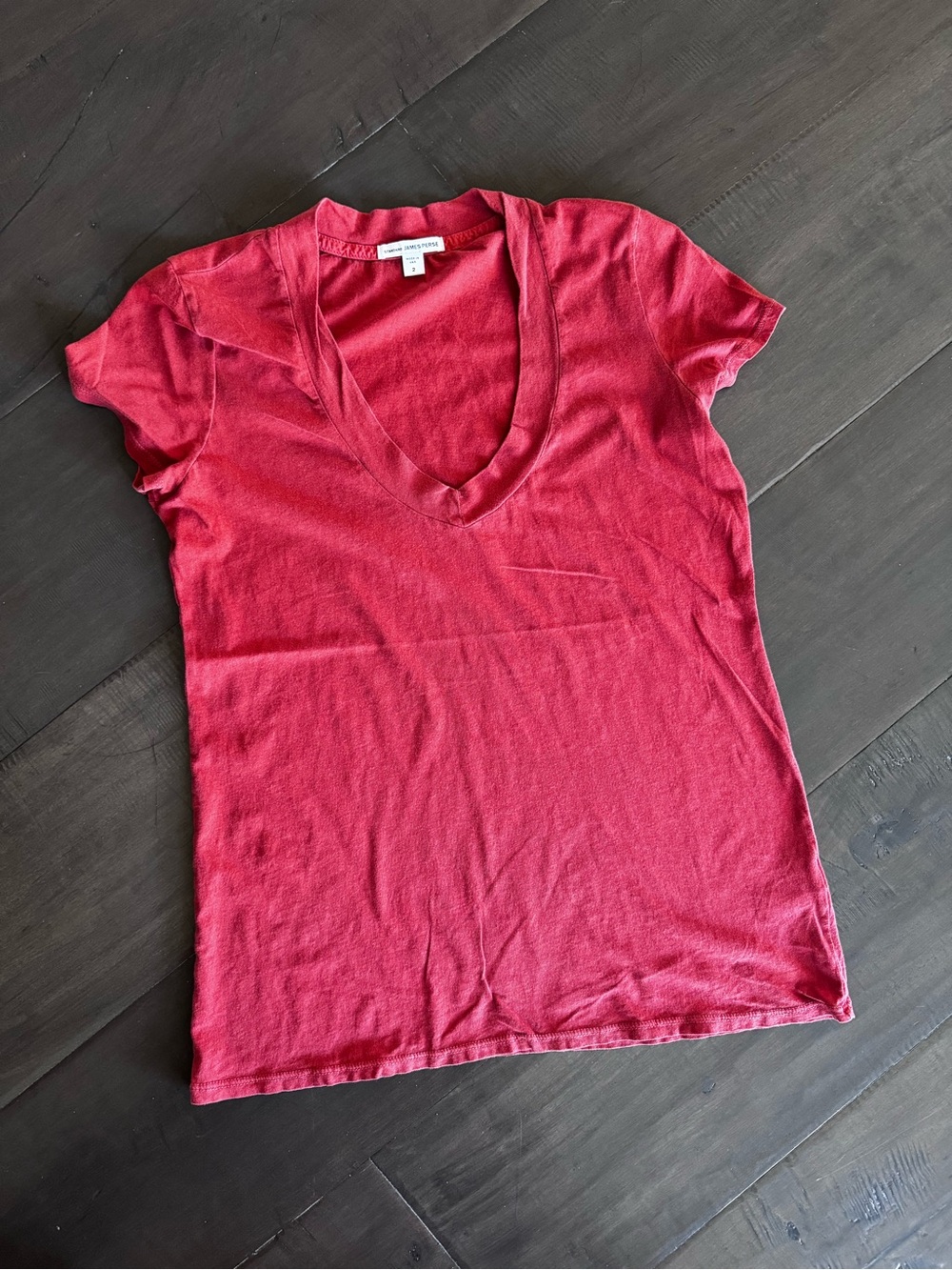 James Perse | V neck short sleeve tee